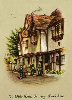 Mr Churchill Collection: Ye Olde Bell, Hurley, Berkshire, 1936. Creator: Unknown