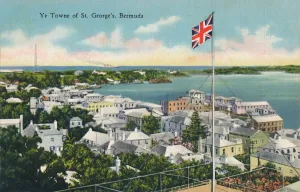 Ye Towne of St. Georges, Bermuda, early 20th century. Creator: Unknown Ye Towne of St. Georges, Bermuda, early 20th century. Creator: Unknown