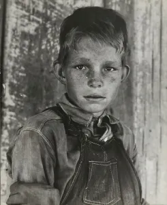 Southerner Prints: Twelve year old son of a cotton sharecropper near Cleveland