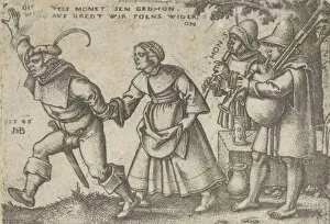 Bagpipes Gallery: The Years End, from The Peasants Feast or the Twelve Months, 1546