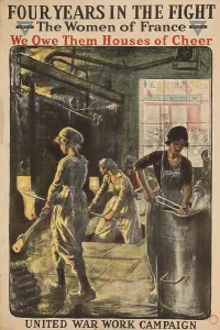 Great War Prints: Four years in the fight - the women of France