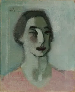 Schjerfbeck Helene Prints: Forty Years Old, 1939. Creator: Helene Schjerfbeck