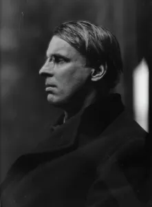 Yeats, William Butler, Mr. portrait photograph, 1914 Mar. 31. Creator: Arnold Genthe
