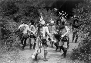 Yebichai prayer, E, c1906. Creator: Edward Sheriff Curtis