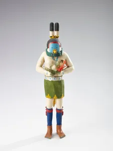 Pigment Prints: Yeibichai (female mask), 1934-1946. Creator: Clitso D Dedman