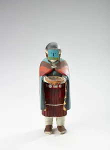 Pigment Prints: Yeibichai (female patient holding basket and wearing mask)