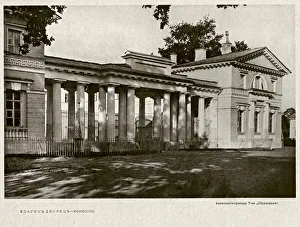Yelagin Palace in Saint Petersburg. Horse stable, Between 1908 and 1912