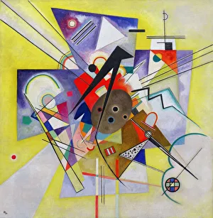 New York Collection: Yellow Accompaniment (Gelbe Begleitung), 1924