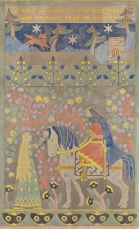 Gerhard Morgenstjerne Munthe Prints: The yellow hair, 1899. Creator: Gerhard Munthe