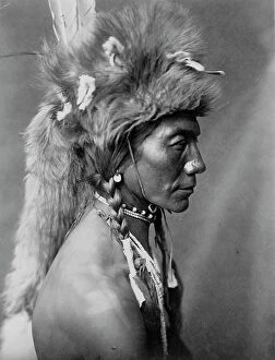 American Indian Collection: Yellow Kidney, Piegan, c1910. Creator: Edward Sheriff Curtis