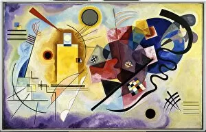 Abstract Art Gallery: Yellow, Red, Blue, 1925