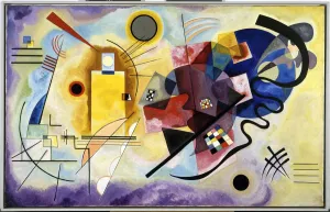 Abstract Art Gallery: Yellow, Red, Blue, 1925