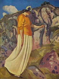 Australia Gallery: The Yellow Skirt, 1914. Artist: Derwent Lees