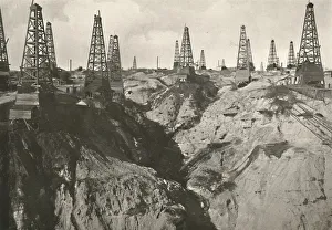 Rowe And Co Prints: Yenan-Young Oil Wells, 1900. Creator: Unknown