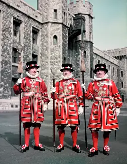 Yeoman Warder, London, c1955. Creator: Arthur Charles Kirby Ware