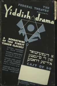 Yiddish Prints: Yiddish Drama, [193-]. Creator: Unknown