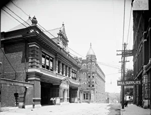 Public Services Prints: Y.M.C.A. fire & police headquarters