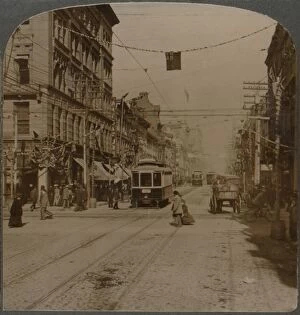 Ontario Gallery: Yonge St. looking north from King St. the busy center of Toronto, Canada, 1904