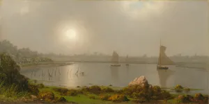 Martin Johnson Heade Prints: York Harbor, Coast of Maine, 1877. Creator: Martin Johnson Heade