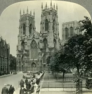 Tour Of The World Collection: York Minster, York, England, c1930s. Creator: Unknown