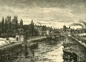 Yorkshire Gallery: York, from the Ouse, 1898. Creator: Unknown