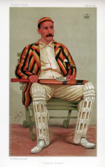 Print Collector9 Gallery: Yorkshire Cricket, 1892. Artist: Spy