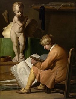 Sketch Book Prints: A Young Artist. Creator: Jan Lievens