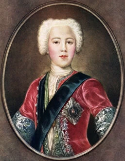 Jacobites Collection: The Young Chavalier, Prince Charles Edward Stuart, c1730s.Artist: A J Skrimshire