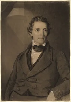 Johnson Eastman Prints: The Young Doctor, probably c. 1848. Creator: Eastman Johnson