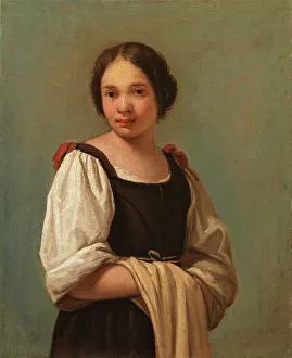 Young farmer's wife, c.1720. Creator: Cifrondi, Antonio (1655-1730)