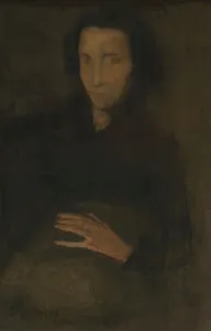 Pregnant Prints: Young Girl, 1948. Creator: Constant Permeke
