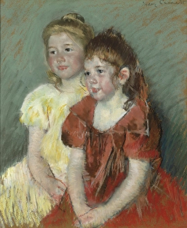 Cheerful Prints: Young Girls, about 1900. Creator: Mary Cassatt