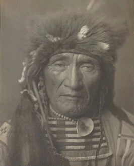 American Indian Collection: Young Hairy Wolf, 1908. Creator: Edward Sheriff Curtis