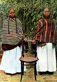 Malagasy Prints: Young Hova women, Madagascar, late 19th century