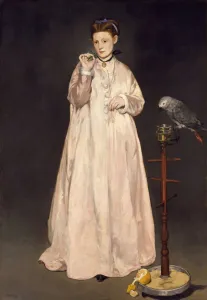 Young Lady in 1866, 1866. Artist: Manet, Edouard (1832-1883) Young Lady in 1866, 1866. Artist: Manet, Edouard (1832-1883)