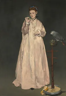 Taste Prints: Young Lady in 1866, 1866. Creator: Edouard Manet