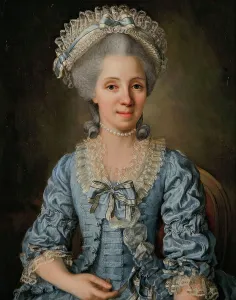 Pasch Ulrica Fredrika Prints: Young lady in Swedish costume, 1779. Creator: Ulrika Fredrika Pasch