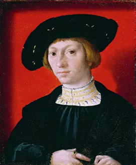 A Young Man, c1520-1540. Creator: Bernaert van Orley