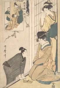 A Young Man at the Side of a House, late 18th-early 19th century A Young Man at the Side of a House, late 18th-early 19th century