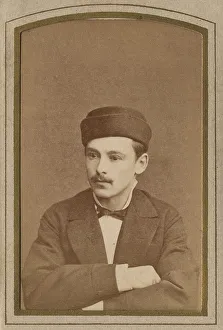 Sergei Mikhailovich Chashchin Prints: A young man (Innokenty Verkhovinsky) in demi-season clothes