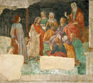 Sandro 1445 1510 Gallery: A Young Man Being Introduced to the Seven Liberal Arts, 1484-1486