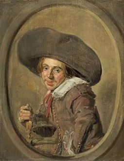 Young Man Gallery: A Young Man in a Large Hat, 1626 / 1629. Creator: Frans Hals