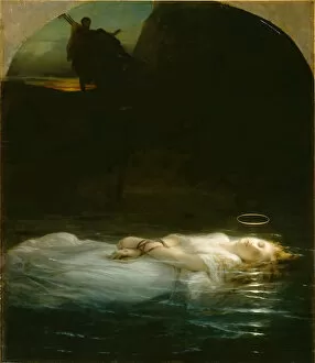 Images Dated 23rd May 2018: The Young Martyr (La Jeune Martyre), 1855