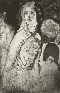 Distracted Prints: Young Muse, 1920. Creator: Arthur Davies