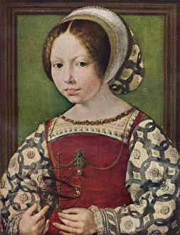 Jan Mabuse Prints: A Young Princess (Dorothea of Denmark), c1530-32 (c1927). Artist: Jan Gossaert