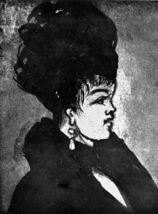 Paul George Prints: Young Woman, (1930). Artist: Constantin Guys