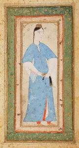Young Woman in Blue, Late 16th century. Creator: Unknown