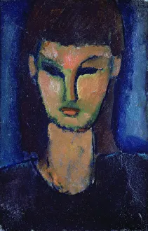 Young Woman, c1910. Artist: Amadeo Modigliani