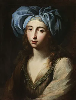 Padova Prints: Young woman in oriental dress, Second Half of the 17th cen