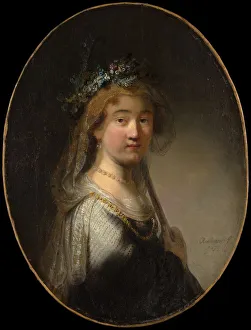 Bucolic Collection: A Young Woman as a Shepherdess. Creator: Govaert Flinck